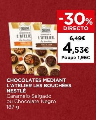 El Corte Inglés Chocolates nestlé promoção