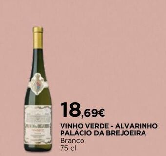 El Corte Inglés Vinho verde alvarinho promoção