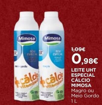 El Corte Inglés Leite mimosa promoção