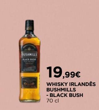 El Corte Inglés Uísque bushmills promoção