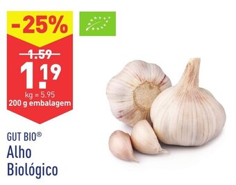 ALDI Alho Biológico 200g promoção
