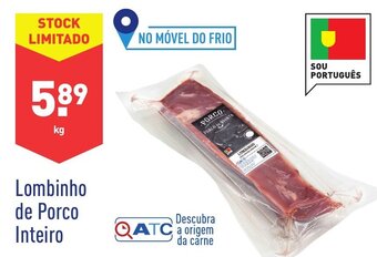 ALDI Lombinho de Porco Inteiro promoção