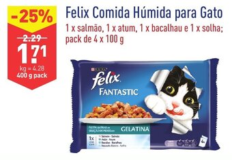 ALDI Felix Comida Húmida para Gato 400g promoção