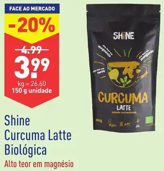 Shine Curcuma Latte Biológica 150g