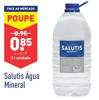 ALDI Salutis Água Mineral 5L promoção