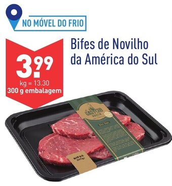 ALDI Bifes de Novilho da América do Sul 300g promoção