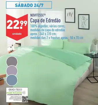 ALDI Capa de Edredão 240x220cm promoção