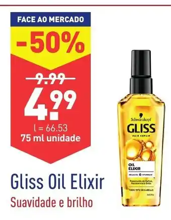 ALDI Gliss Oil Elixir 75ml promoção