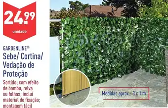 ALDI Sebe/ Cortina/ Vadação de Proteção 3x1m promoção