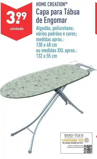 ALDI Capa para Tábua de Engomar promoção