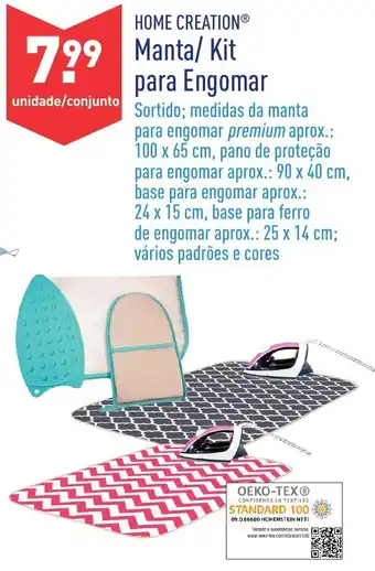 ALDI Manta/Kit para Engomar promoção