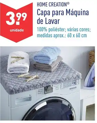 ALDI Capa para Máquina de Lavar 60x60cm promoção