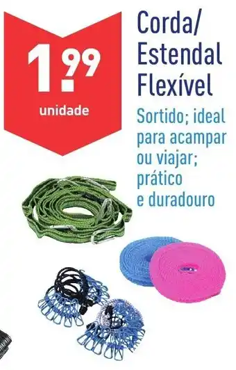 ALDI Corda/ Estendal Flexível promoção