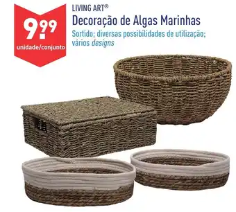Decoração de Algas Marinhas