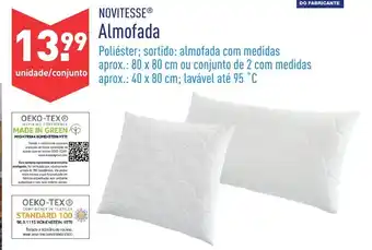 ALDI Almofada 80x80cm promoção