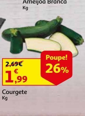 Auchan Curgete kg promoção