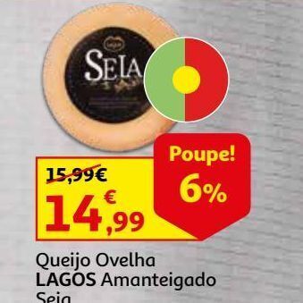Auchan Queijo ovelha lagos amanteigado seia kg promoção