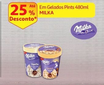 Auchan Gelado milka promoção