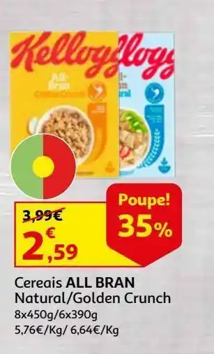 Auchan Cereais all bran promoção