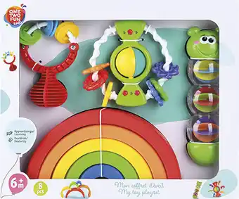 Auchan Playset 1º idade one two fun promoção