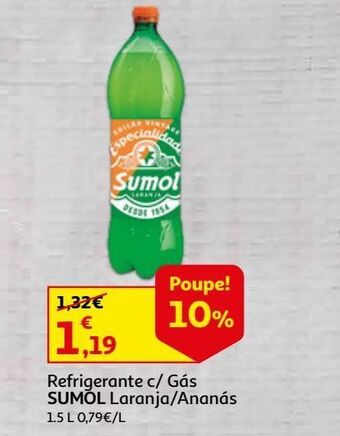 Auchan Refrigerante c/gas sumol promoção