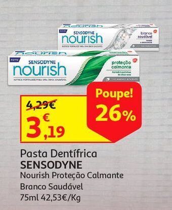 Auchan Pasta dentífrica sensodyne promoção