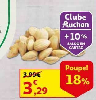 Auchan Ameijoa branca congelada kg promoção