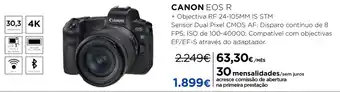 El Corte Inglés Canon EOS R promoção
