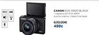 Canon EOS M200 Black