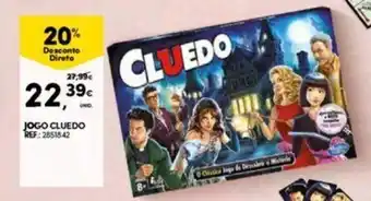 Continente Jogo Cluedo promoção