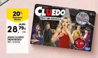 Continente Jogo Cluedo Mentiroso promoção