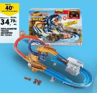 Continente Pista Monster Trucks Escorpao promoção