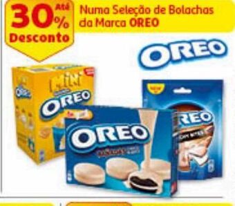 Bolachas cobertas oreo