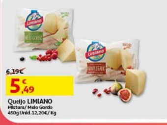 Auchan Queijo limiano promoção