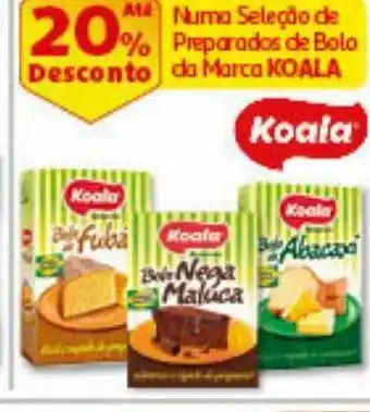 Auchan Preparado bolo koala promoção