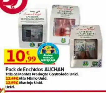 Auchan Pack de enchidos auchan promoção