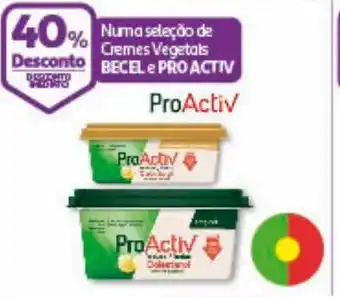 Auchan Creme vegetal becel p/barrar promoção