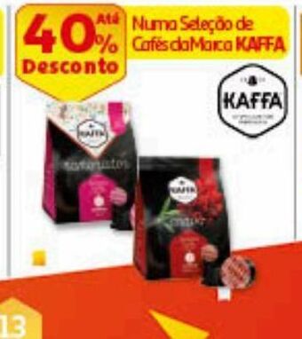 Auchan Cápsulas comp nespresso kaffa promoção