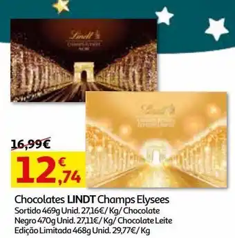 Auchan Chocolates lindt promoção