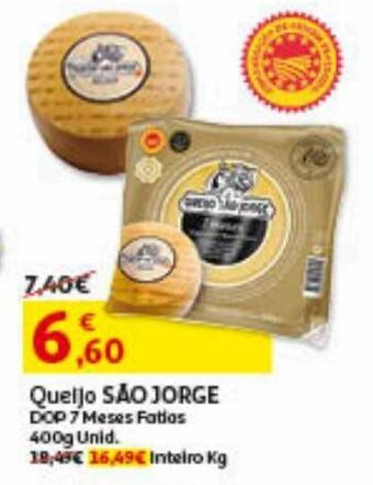 Auchan Queijo são jorge promoção