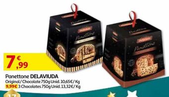 Auchan Panettone delaviuda promoção