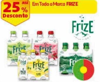 Auchan Água c/gás frize promoção