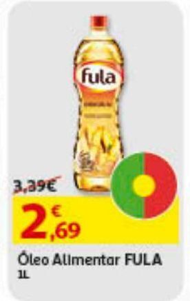 Auchan Óleo alimentar fula 1l promoção