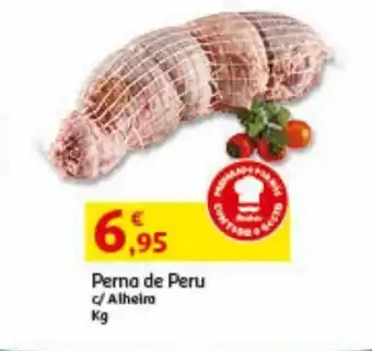 Auchan Perna de peru com alheira kg promoção