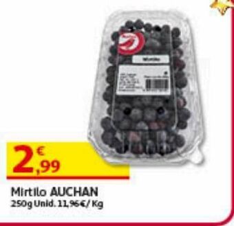 Auchan Mirtilo auchan 250 g promoção