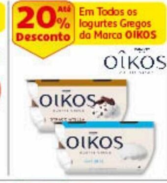 Auchan Iogurte grego oikos danone promoção