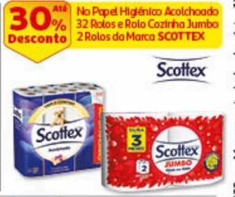 Auchan Rolo cozinha scottex promoção