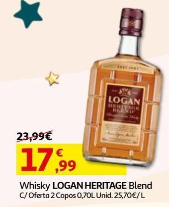 Auchan Whisky logan heritage promoção