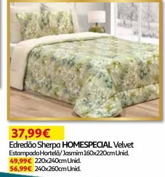 Auchan Edredão sherpa homespecial promoção