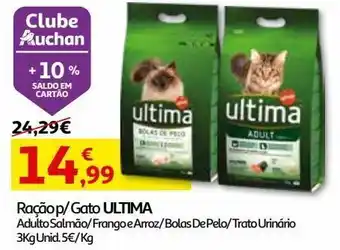 Auchan Ração p/ gato ultima promoção